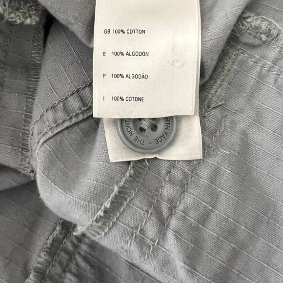 5 for $25| The North Face Cropped Hiking Activewear Gray Cotton Pants Size 4 - Picture 7 of 8